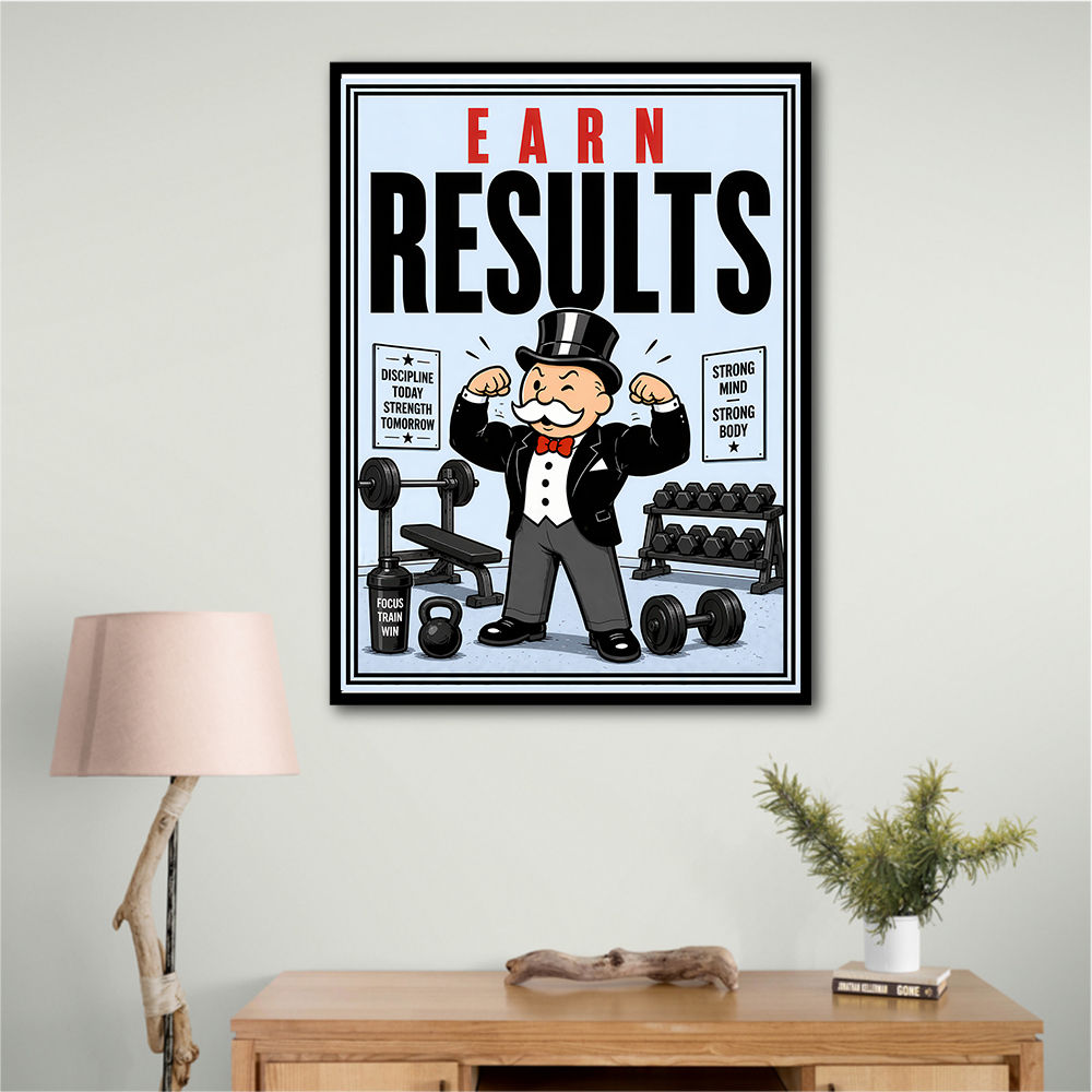 Earn Results Gym Motivation