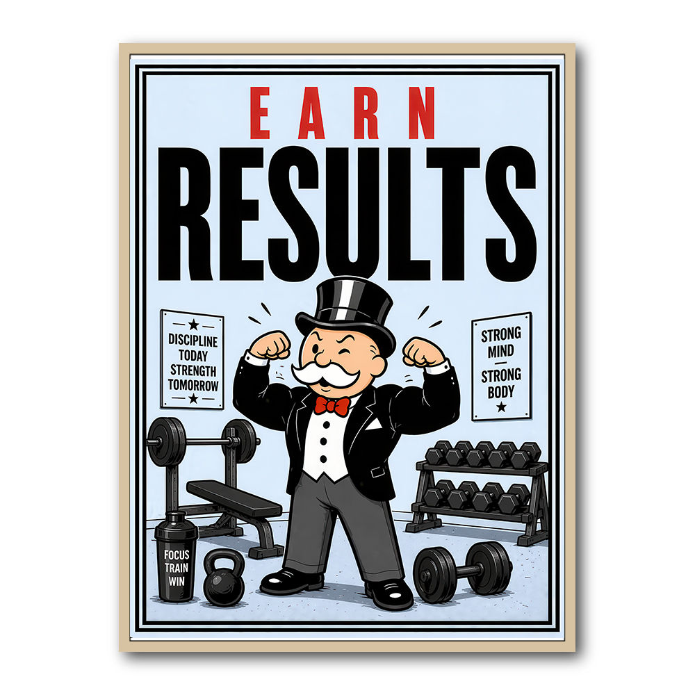 Earn Results Gym Motivation