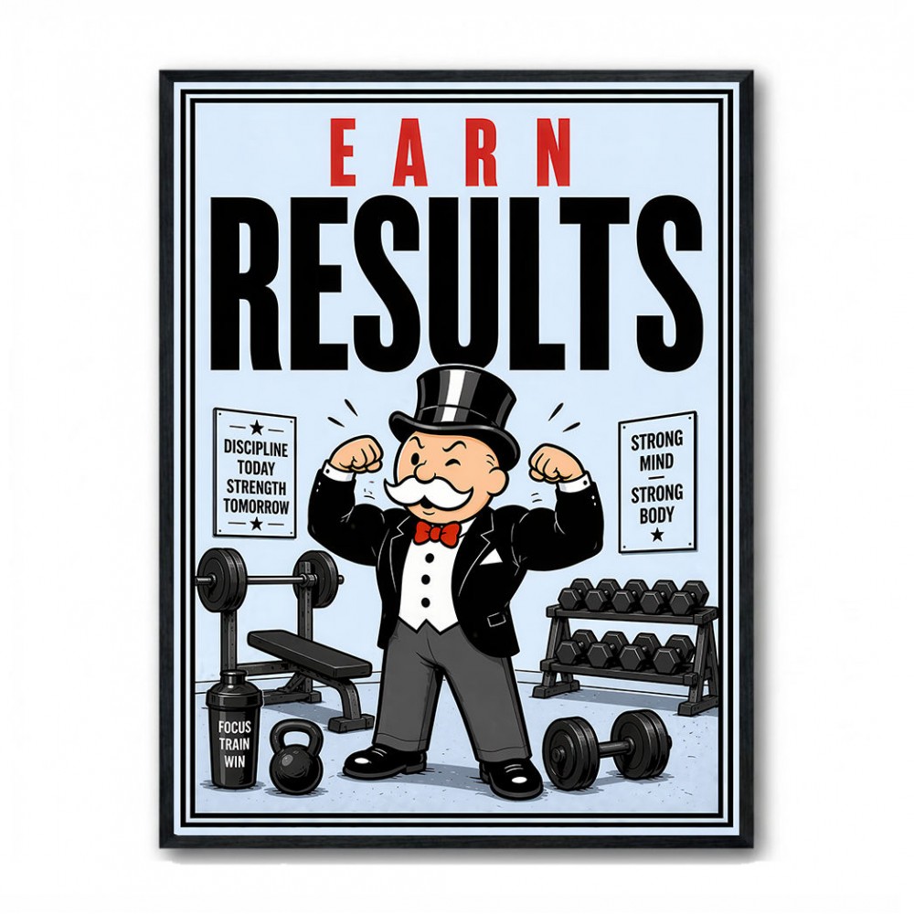 Earn Results Gym Motivation
