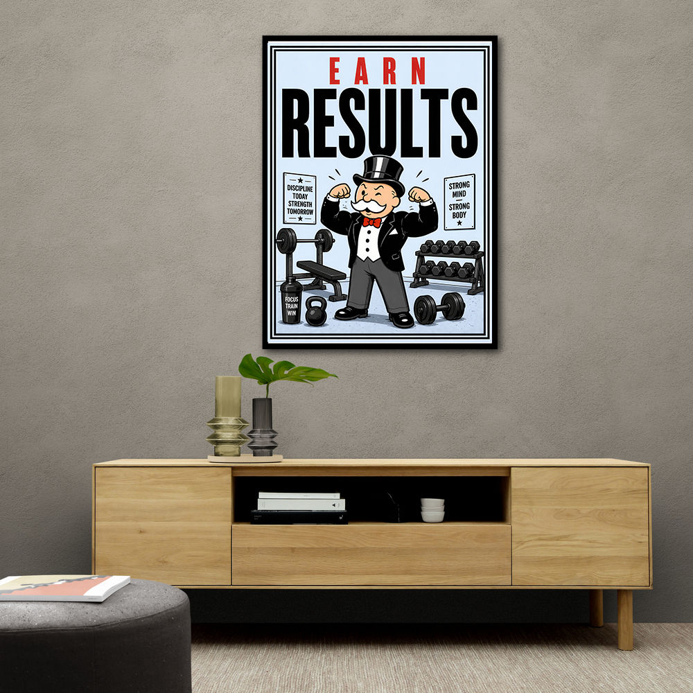 Earn Results Gym Motivation