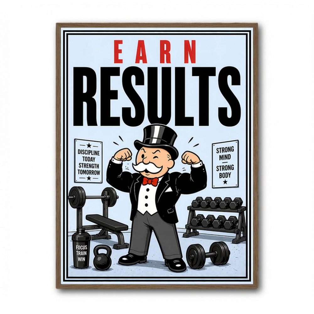 Earn Results Gym Motivation