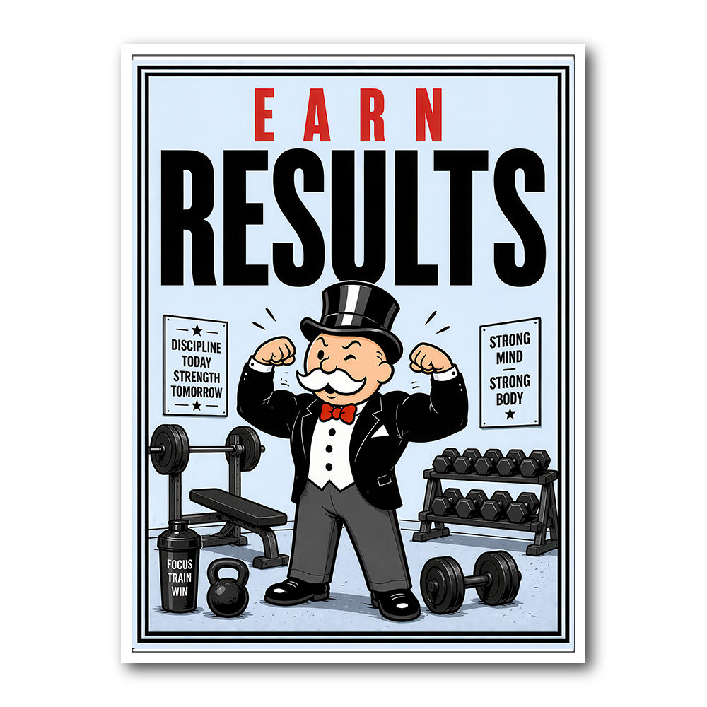 Earn Results Gym Motivation