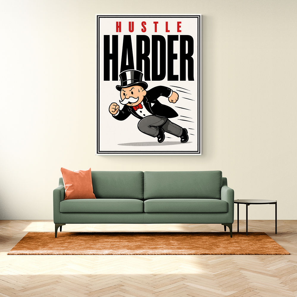 Hustle Harder Success Motivation