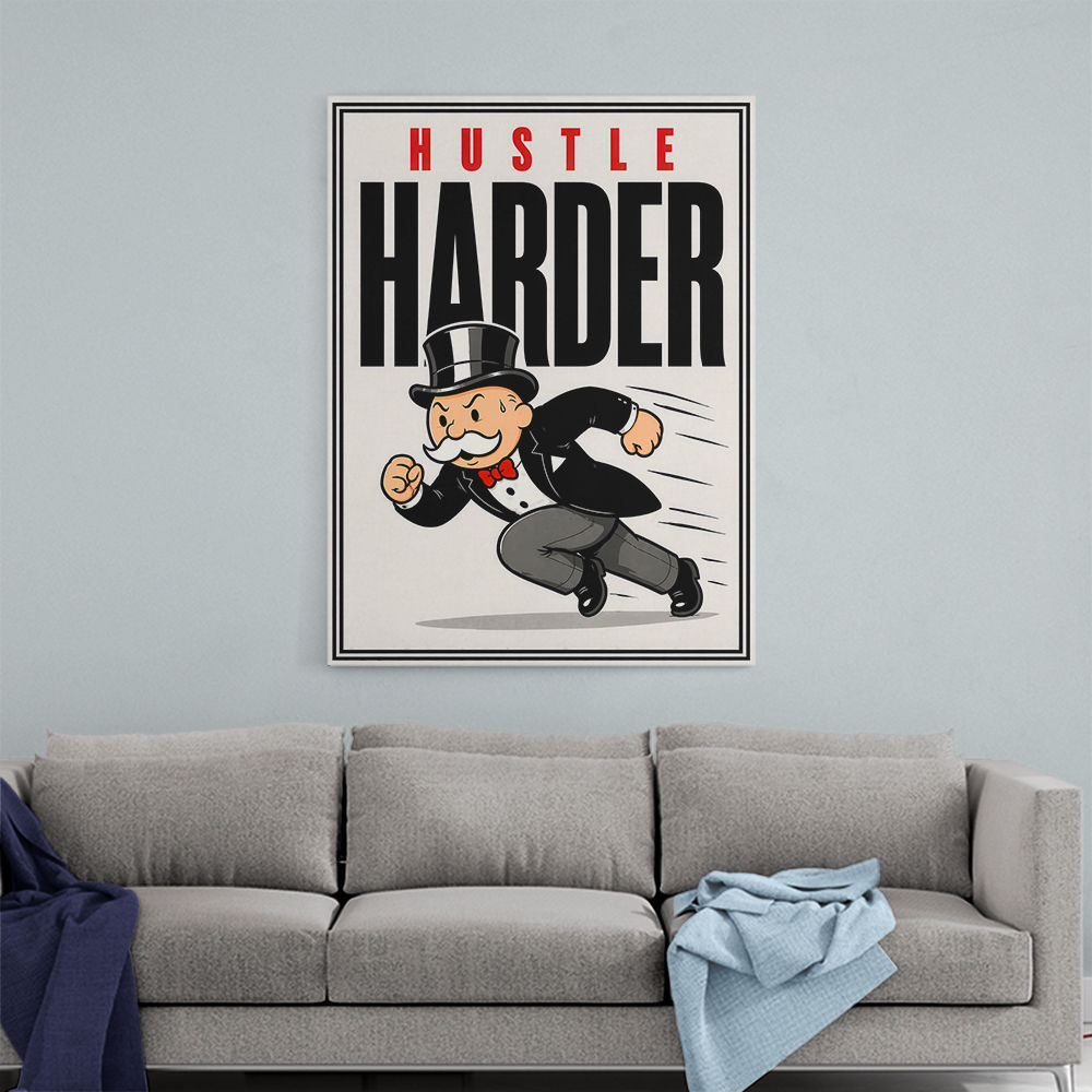 Hustle Harder Success Motivation