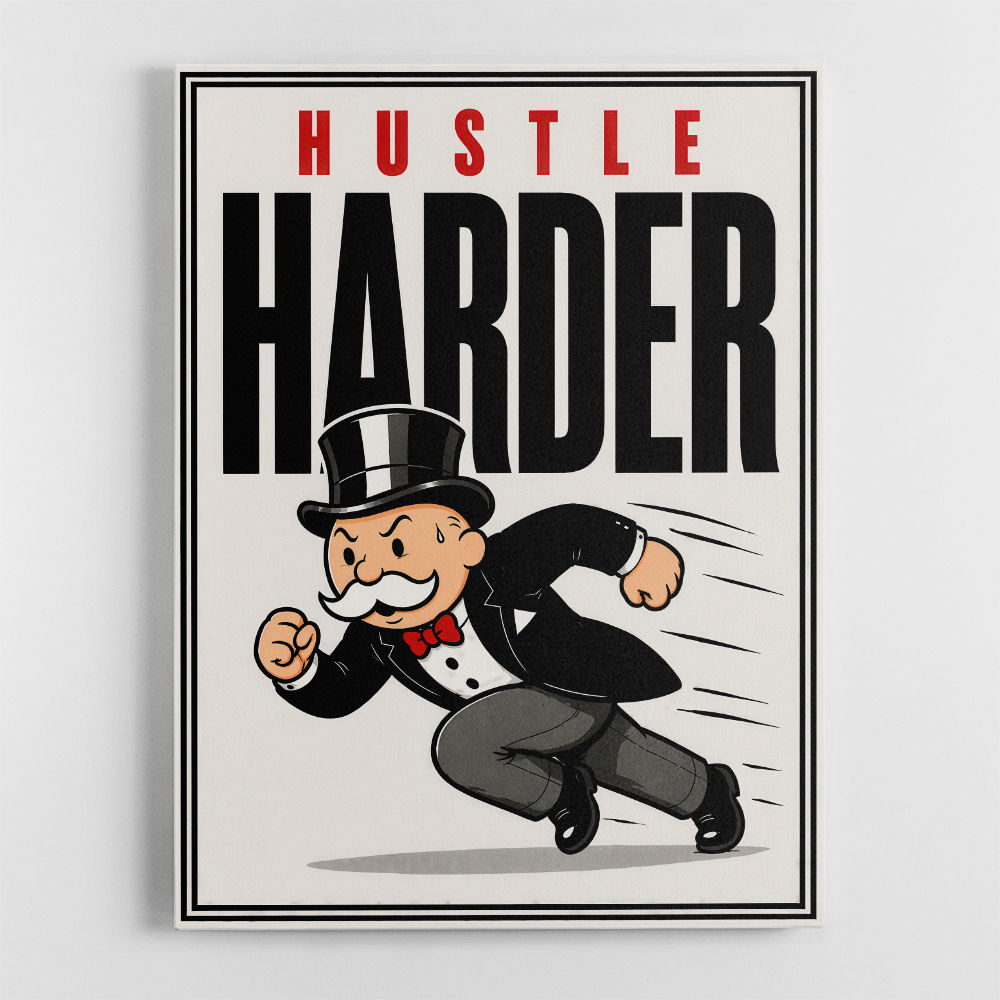 Hustle Harder Success Motivation