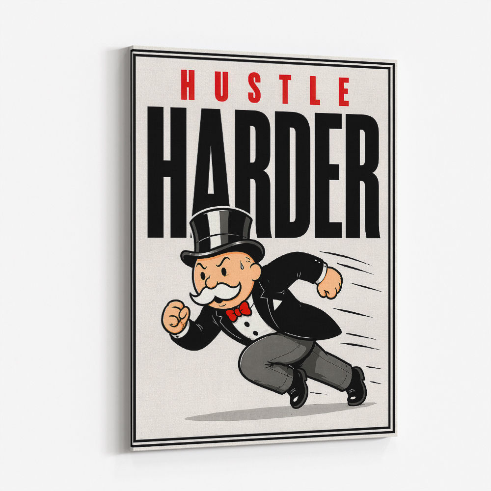 Hustle Harder Success Motivation