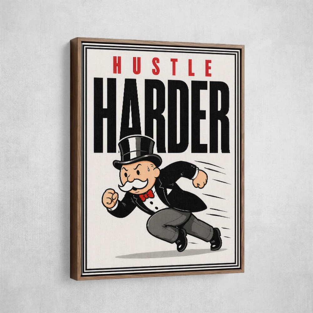 Hustle Harder Success Motivation