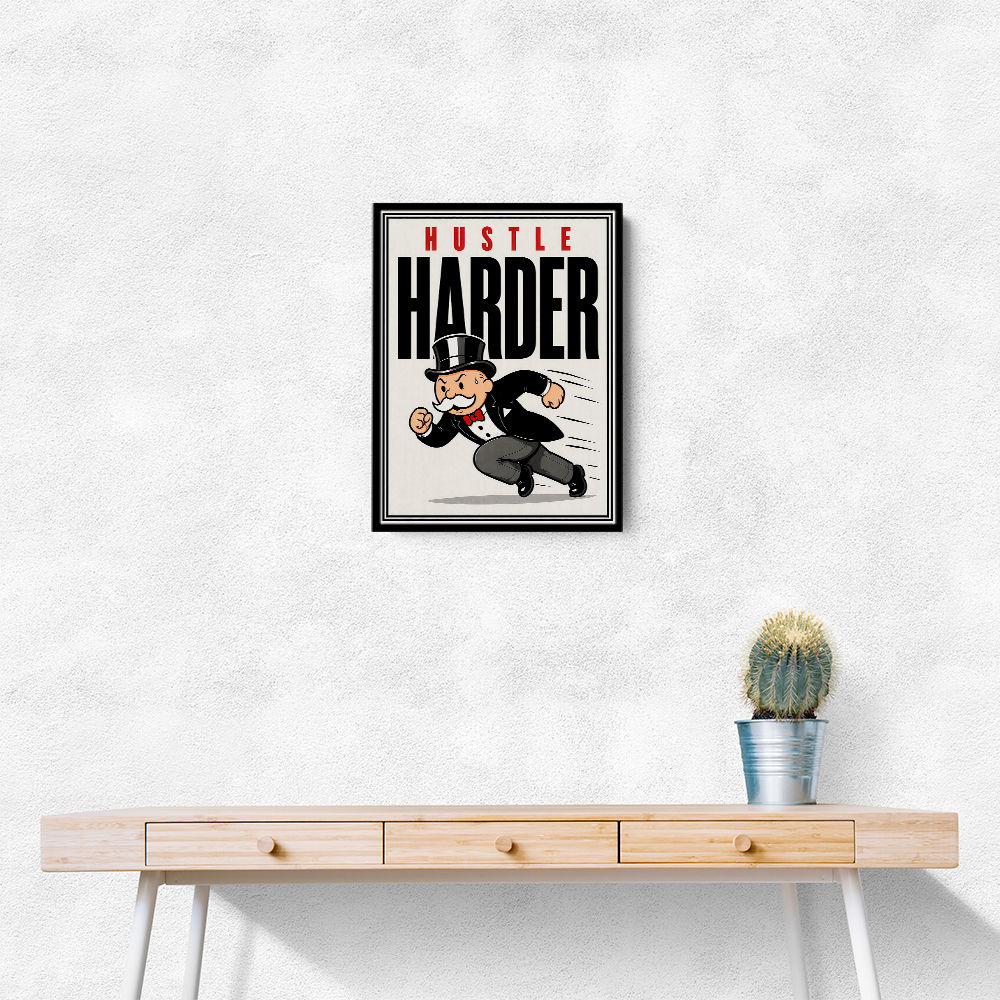 Hustle Harder Success Motivation