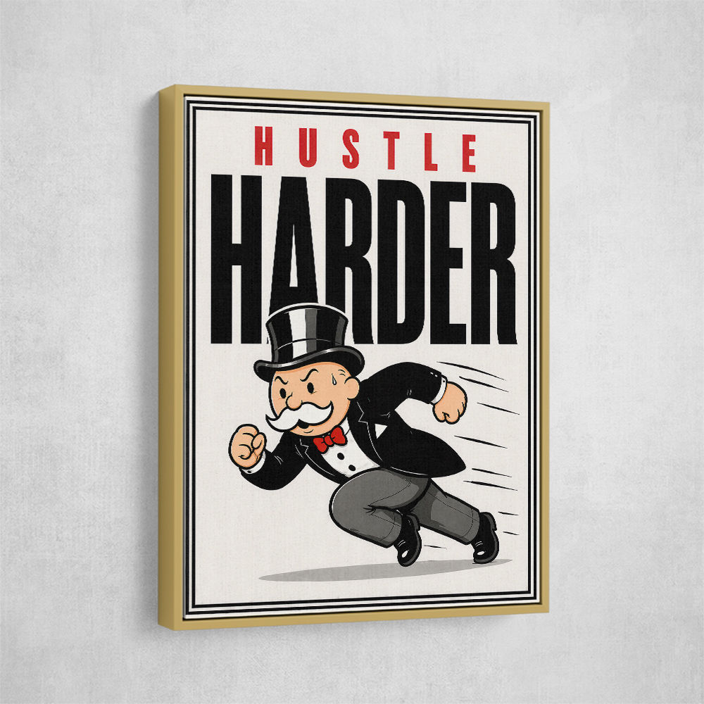 Hustle Harder Success Motivation