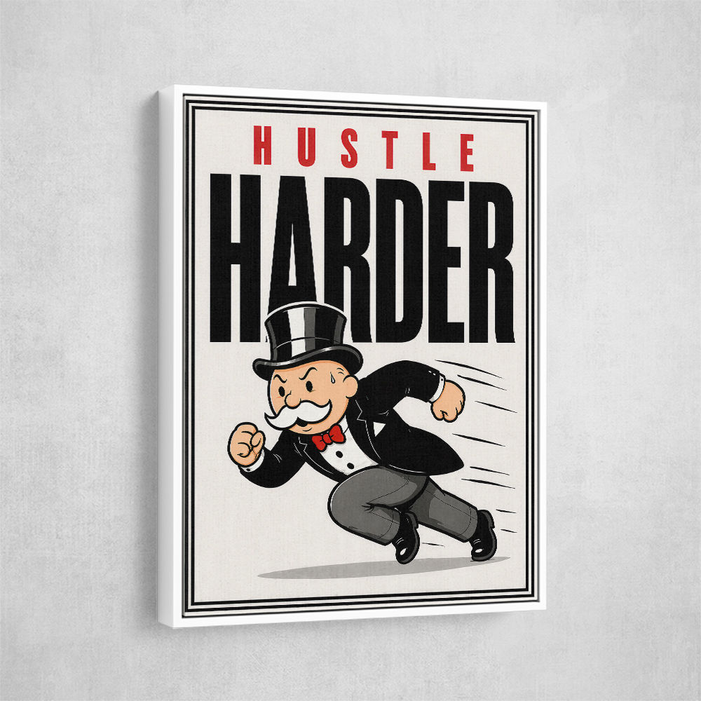 Hustle Harder Success Motivation