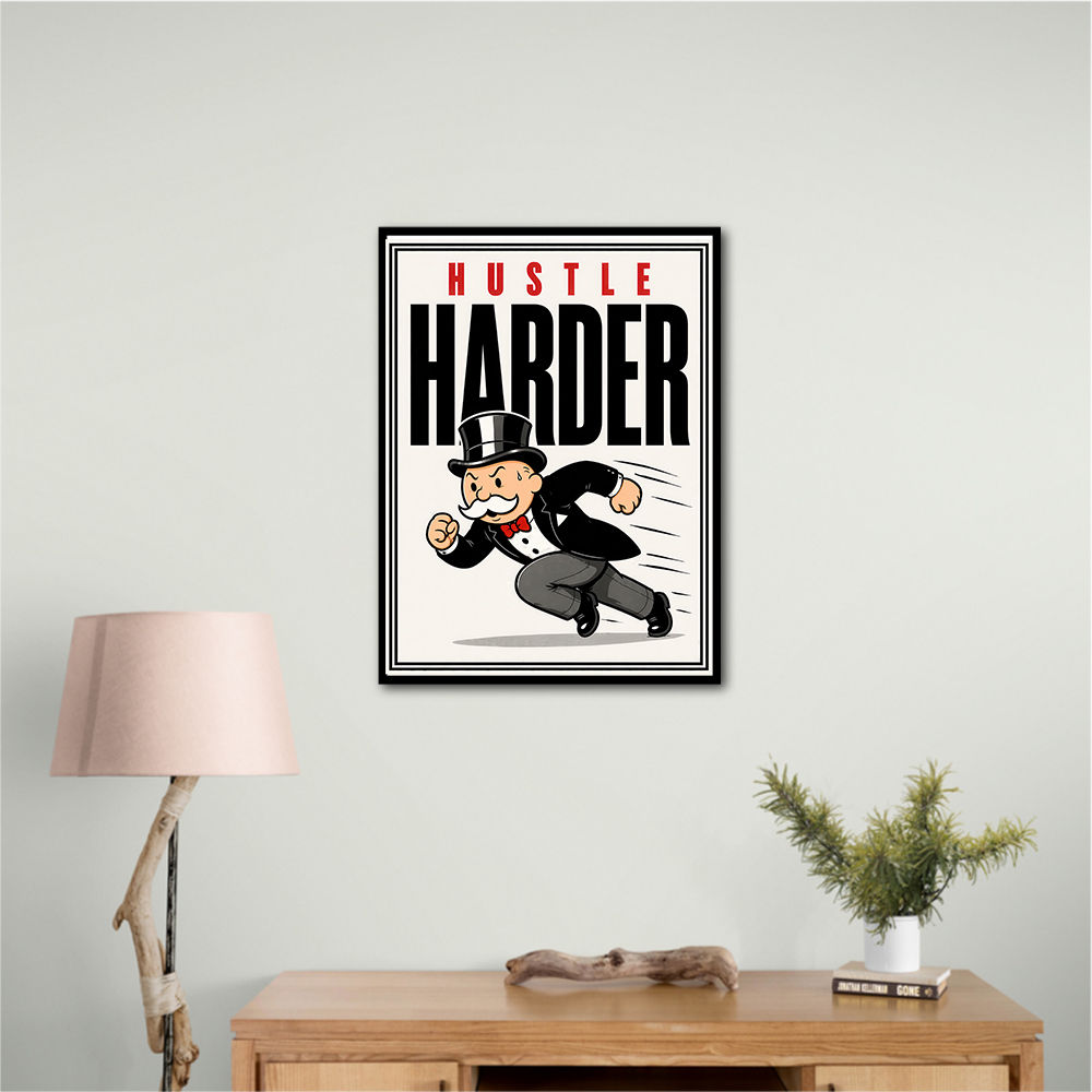 Hustle Harder Success Motivation