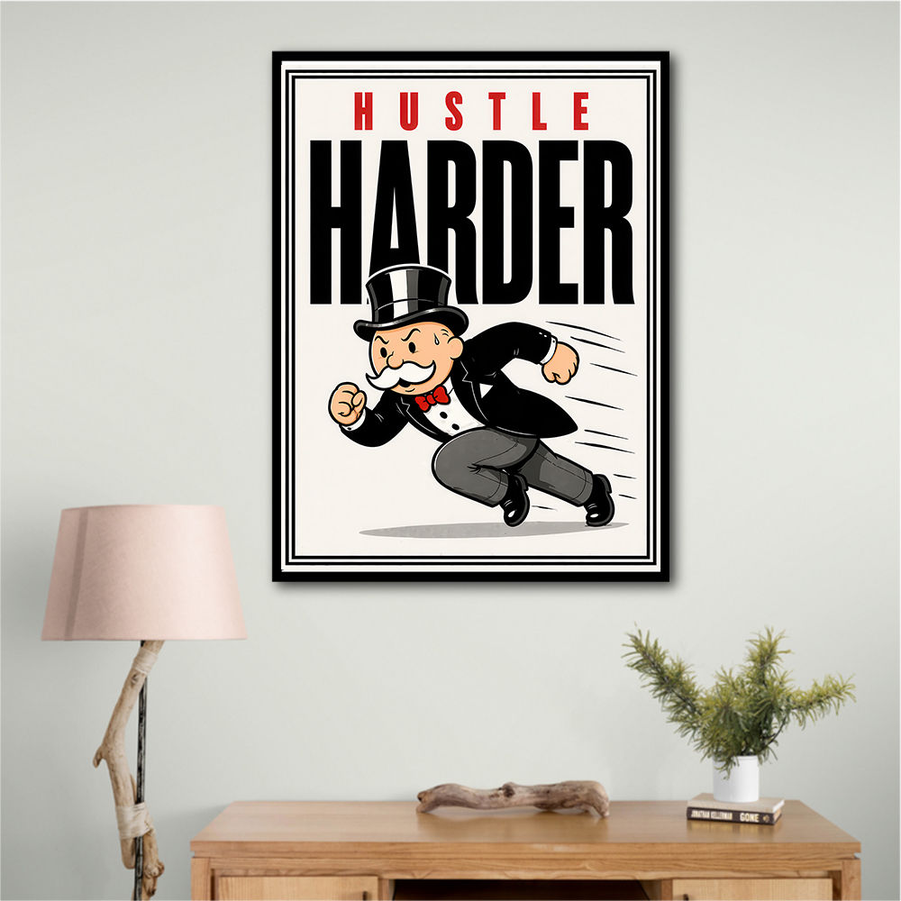 Hustle Harder Success Motivation