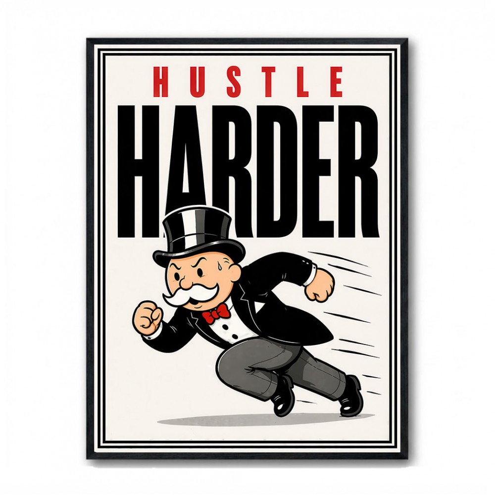 Hustle Harder Success Motivation