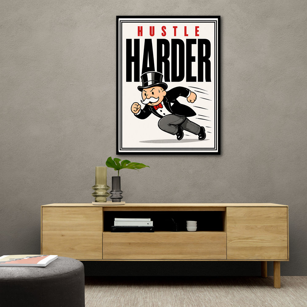 Hustle Harder Success Motivation