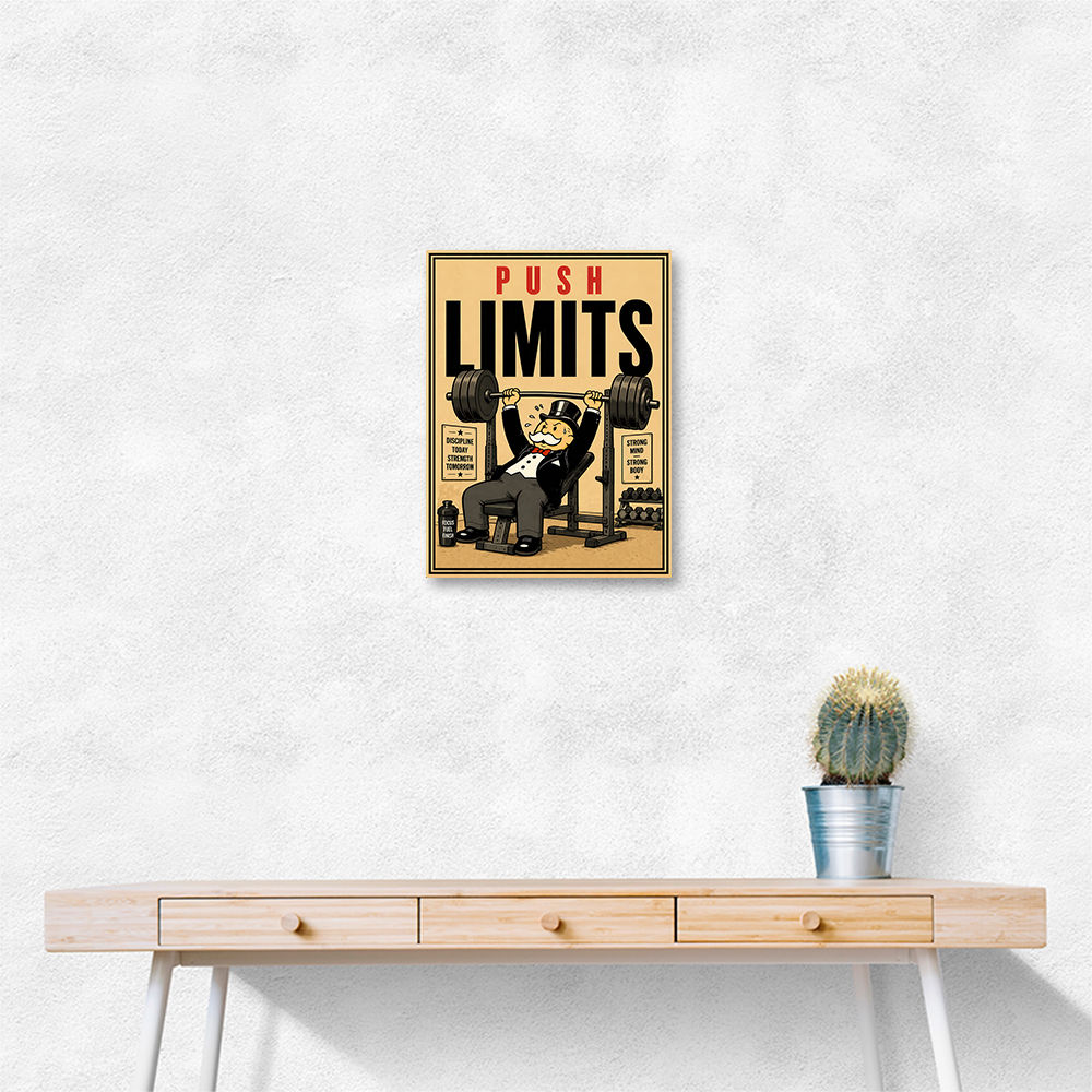 Push Limits Strength Training Motivation