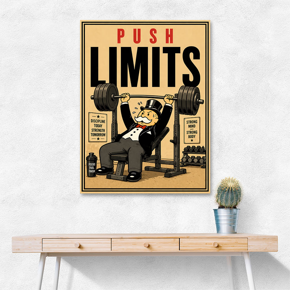 Push Limits Strength Training Motivation