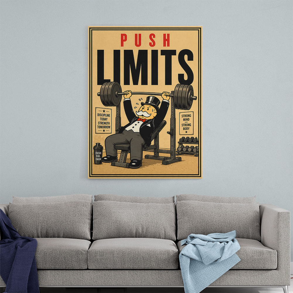 Push Limits Strength Training Motivation