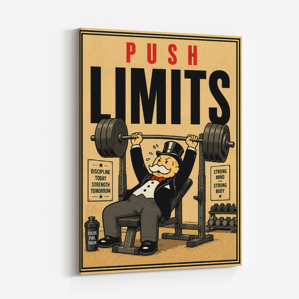 Push Limits Strength Training Motivation