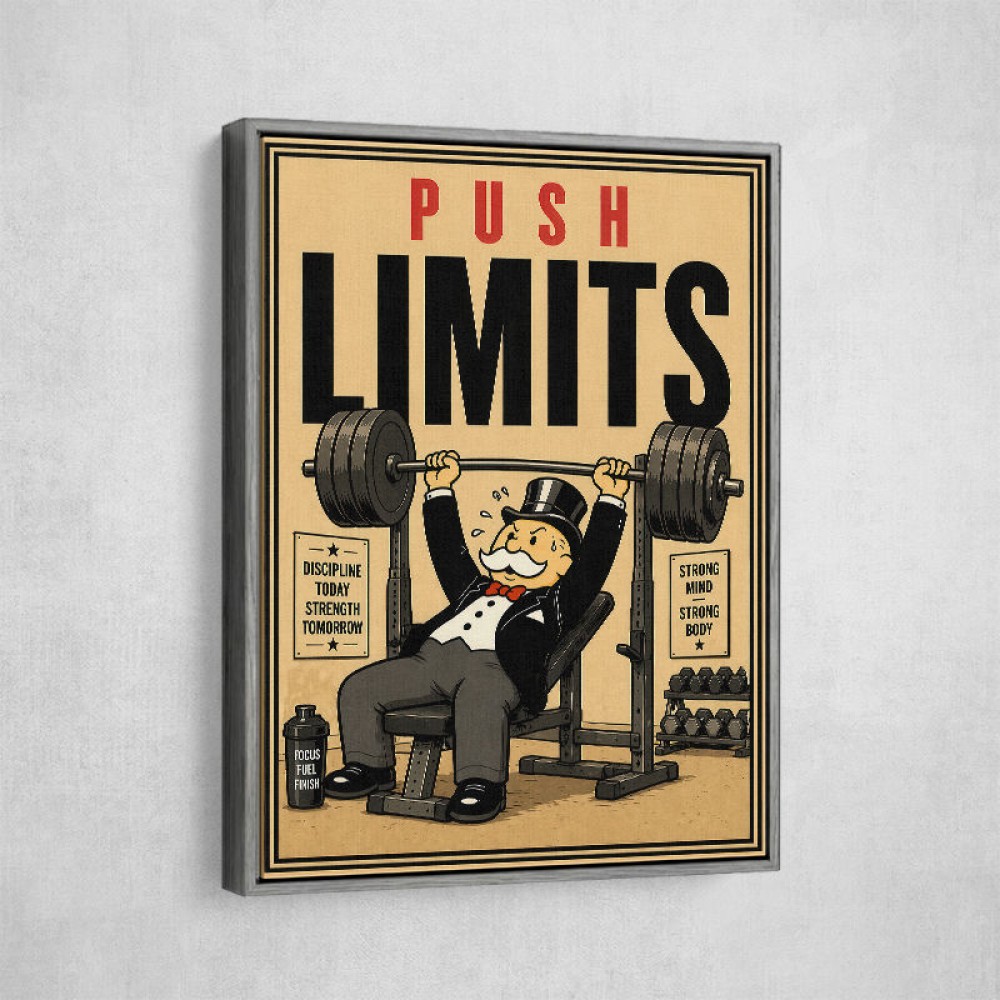 Push Limits Strength Training Motivation