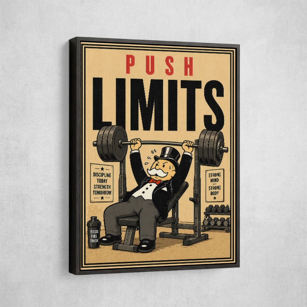 Push Limits Strength Training Motivation