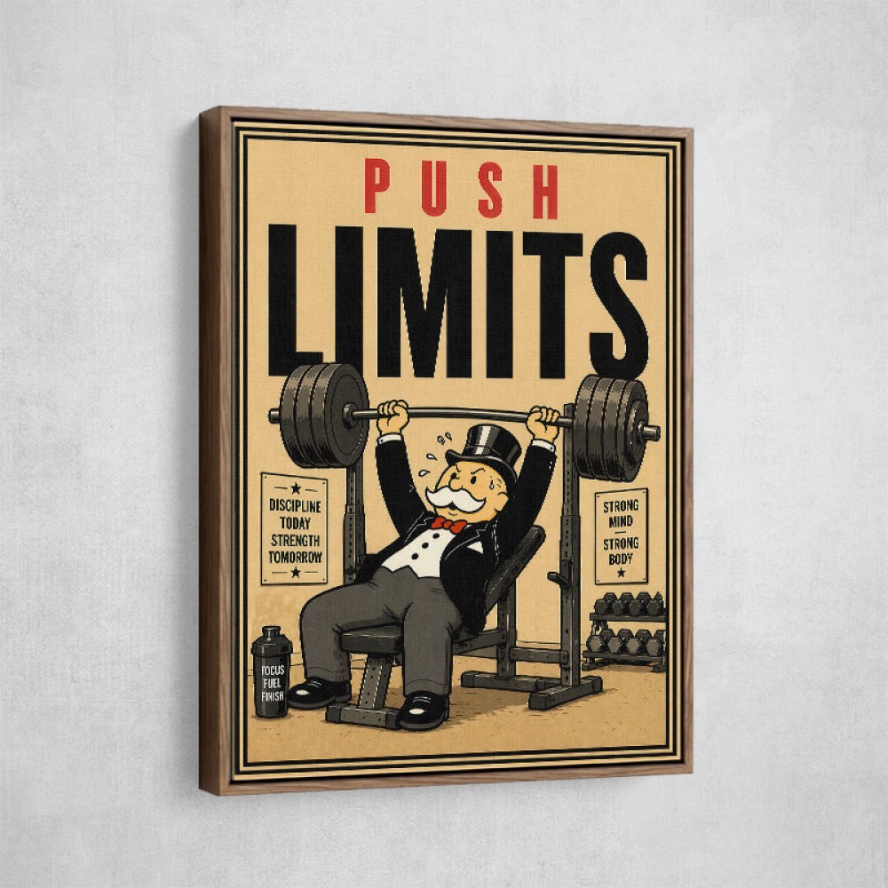 Push Limits Strength Training Motivation
