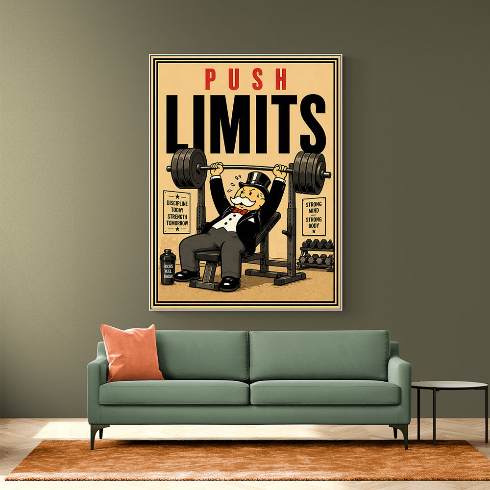 Push Limits Strength Training Motivation