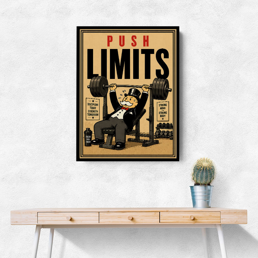 Push Limits Strength Training Motivation