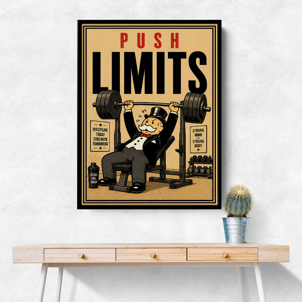 Push Limits Strength Training Motivation