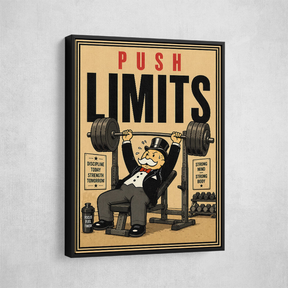 Push Limits Strength Training Motivation