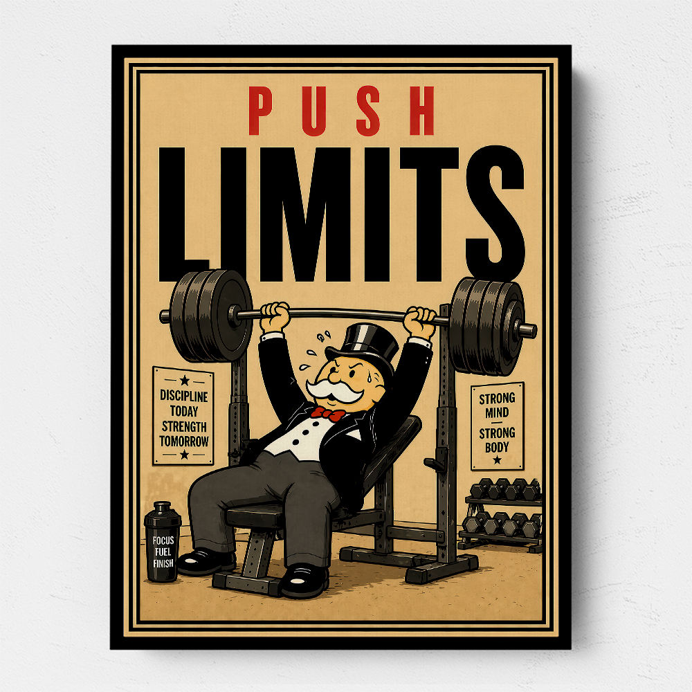 Push Limits Strength Training Motivation
