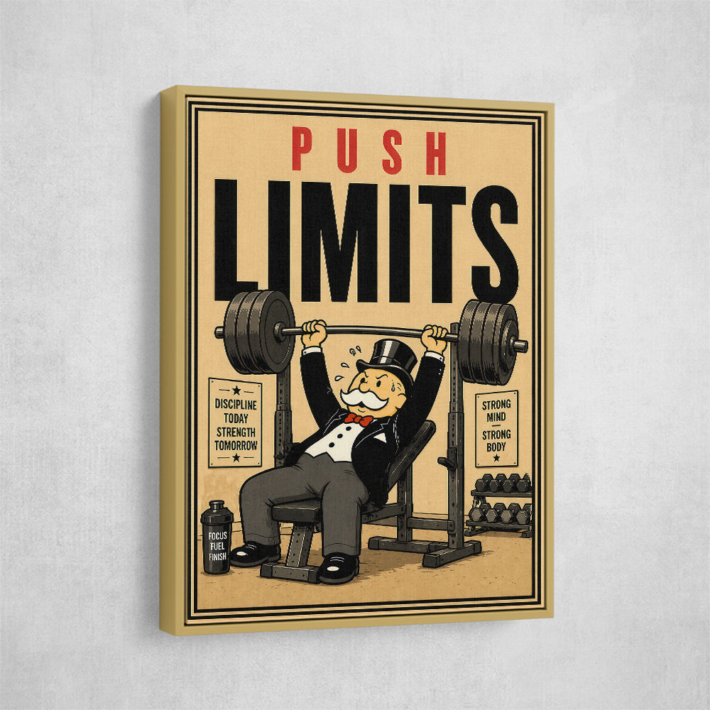 Push Limits Strength Training Motivation