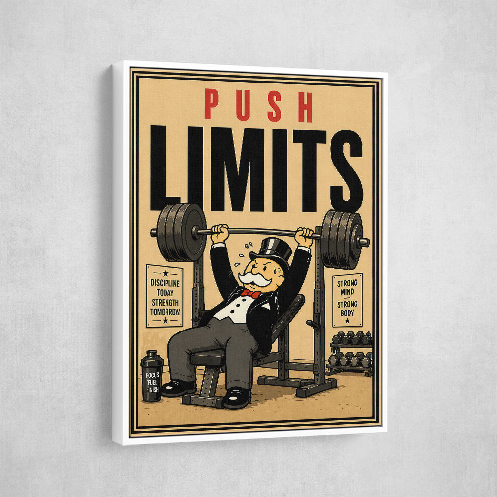 Push Limits Strength Training Motivation