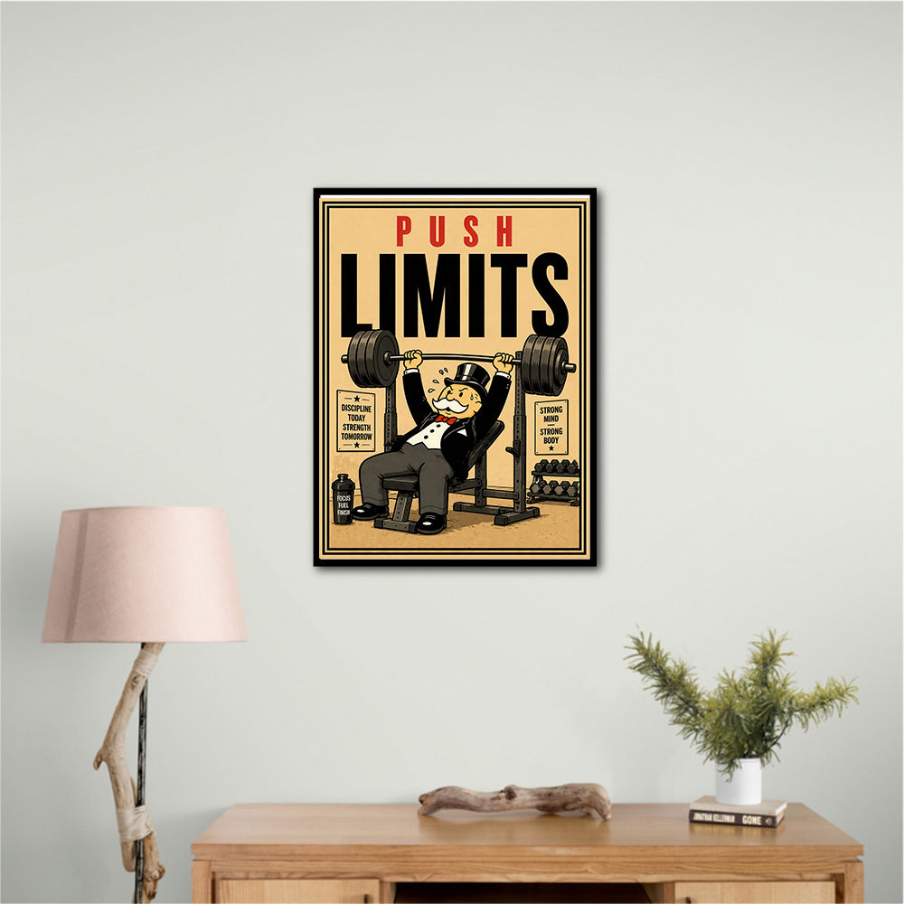 Push Limits Strength Training Motivation