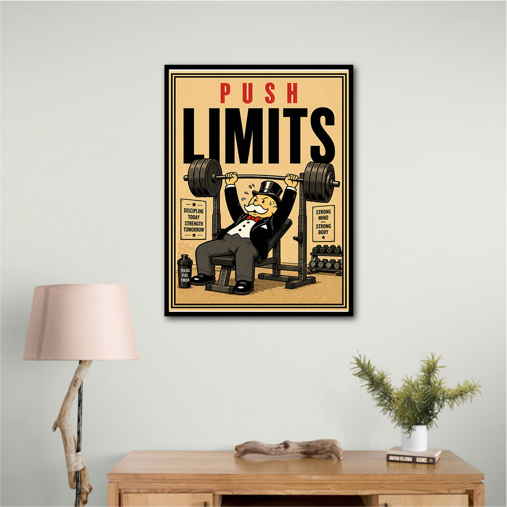 Push Limits Strength Training Motivation