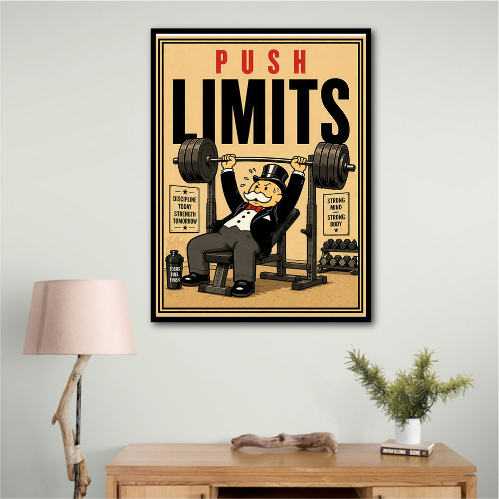 Push Limits Strength Training Motivation