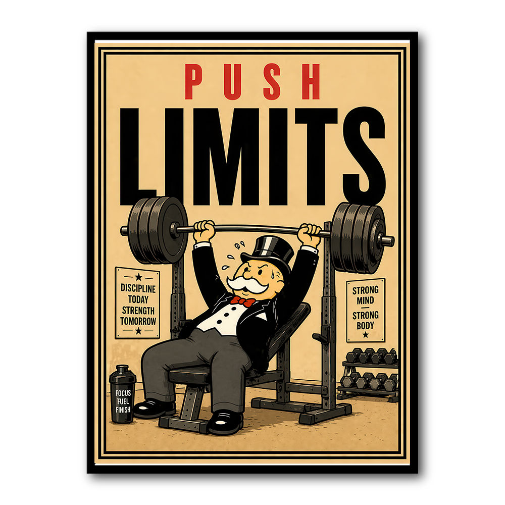 Push Limits Strength Training Motivation