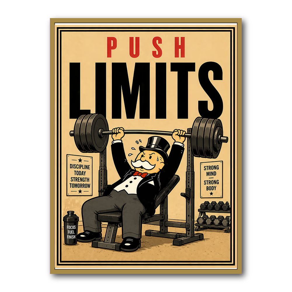 Push Limits Strength Training Motivation