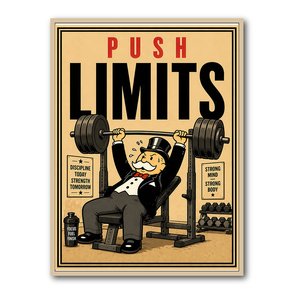 Push Limits Strength Training Motivation
