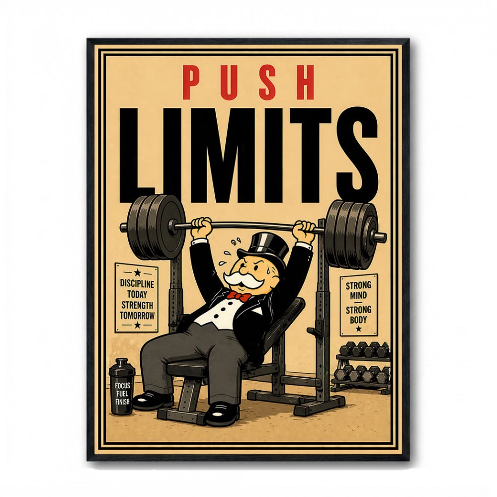 Push Limits Strength Training Motivation