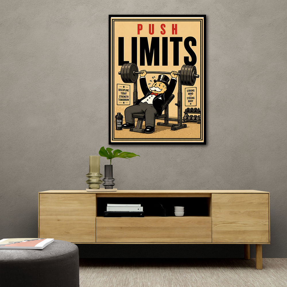 Push Limits Strength Training Motivation