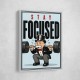 Stay Focused Fitness Gym Motivation
