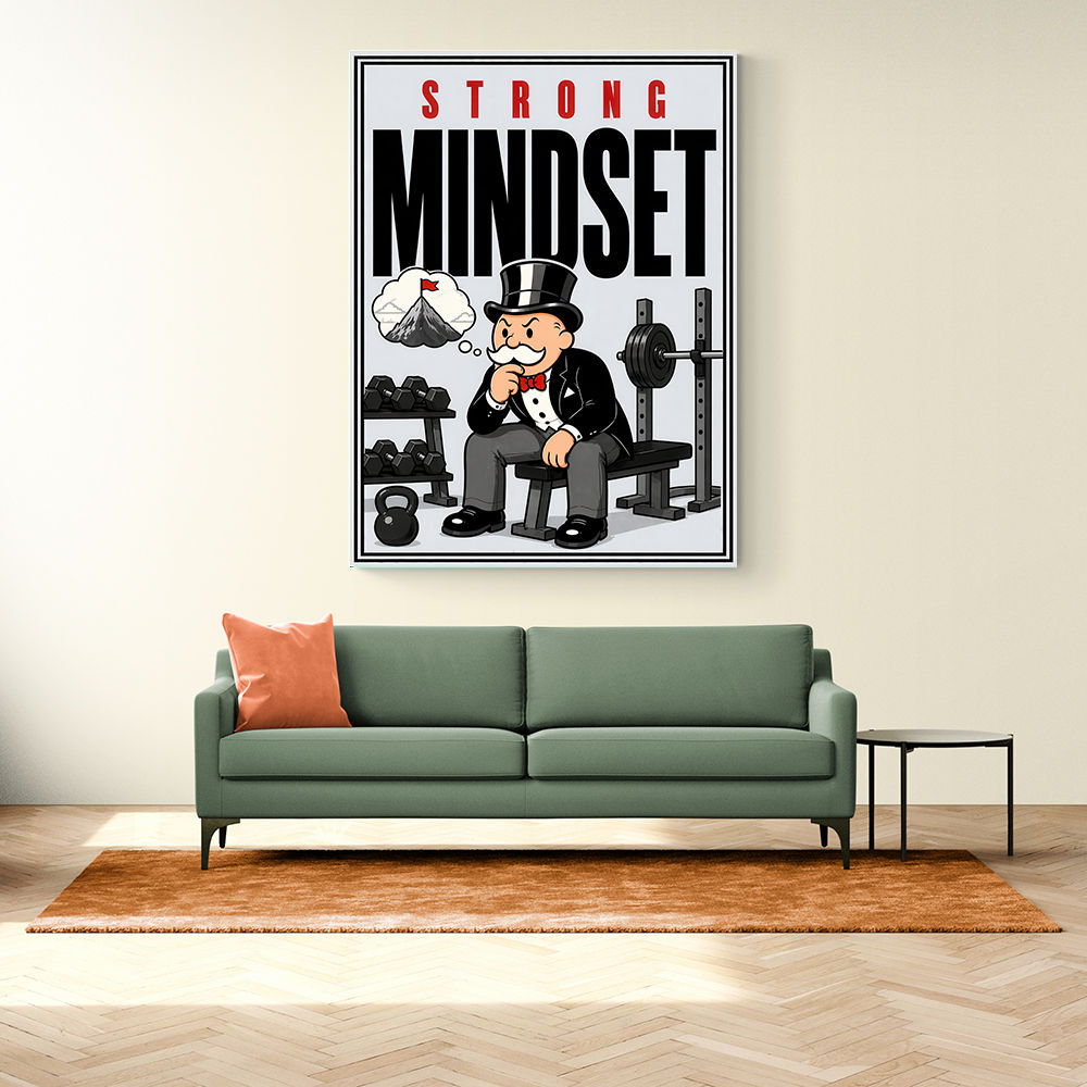 Strong Mindset Gym Motivation