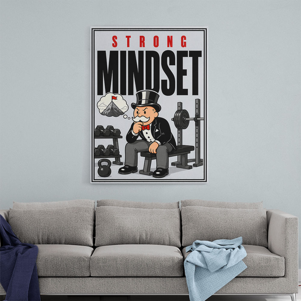 Strong Mindset Gym Motivation