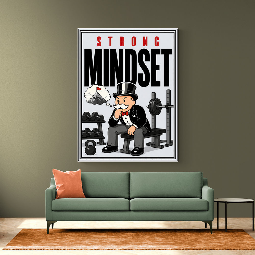 Strong Mindset Gym Motivation