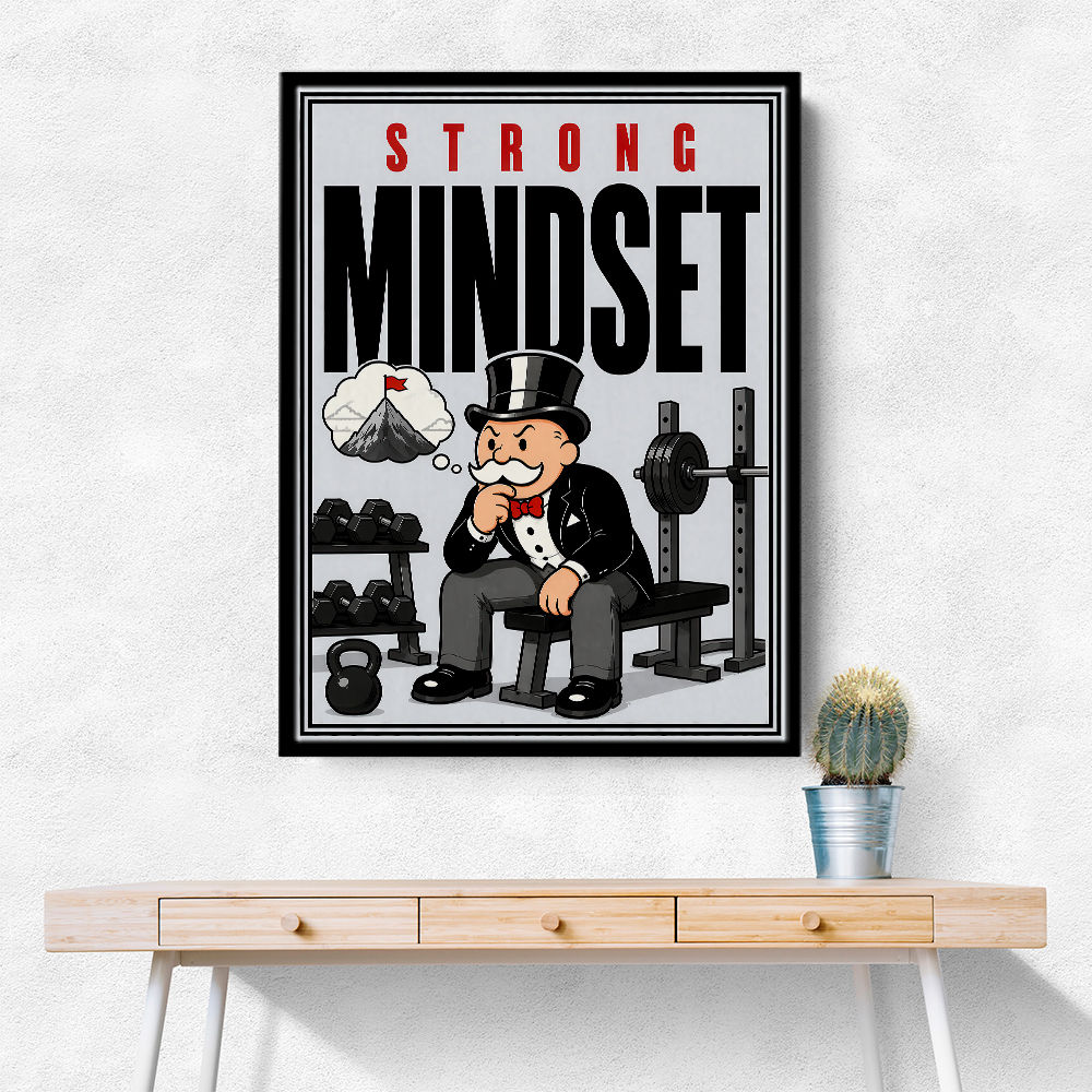 Strong Mindset Gym Motivation
