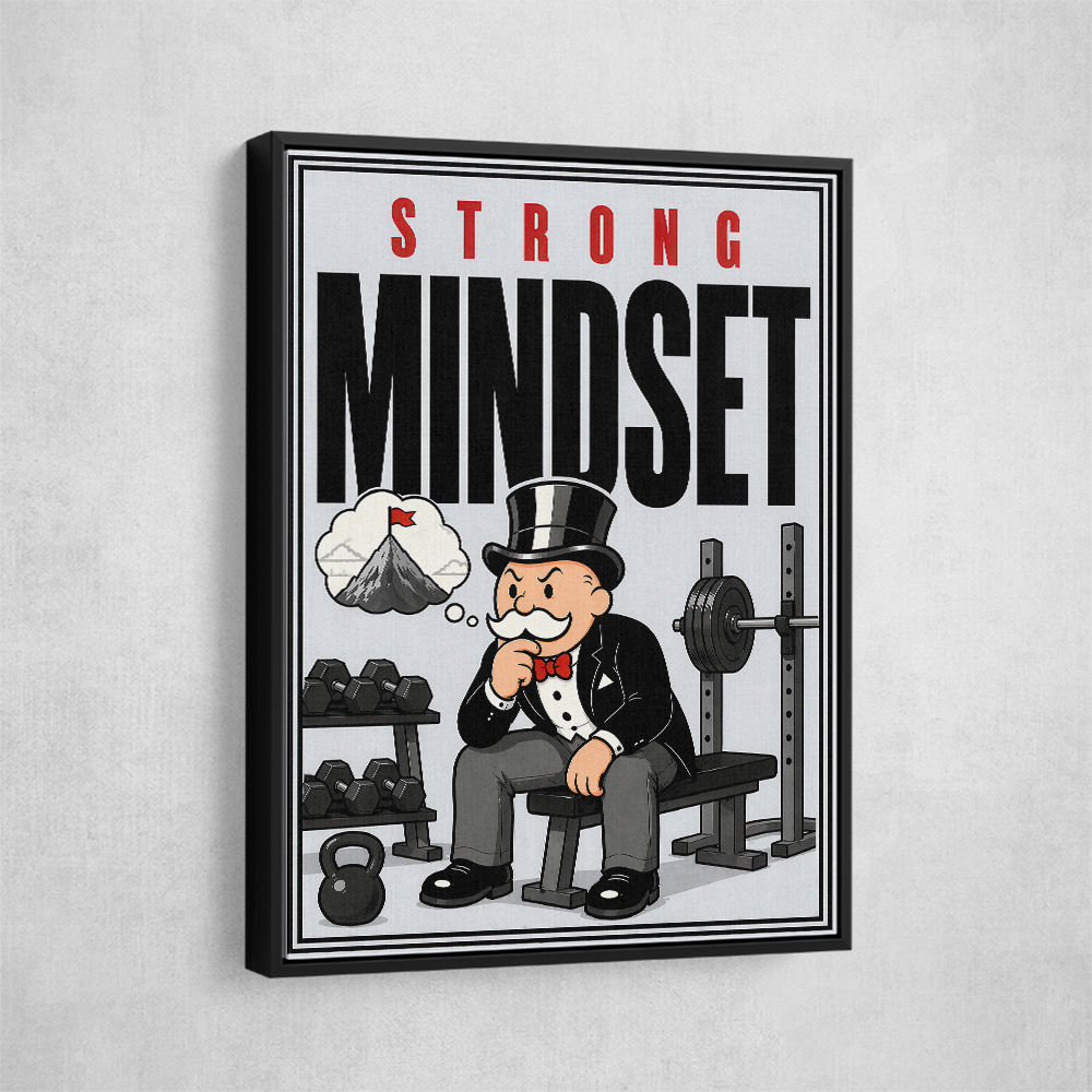 Strong Mindset Gym Motivation