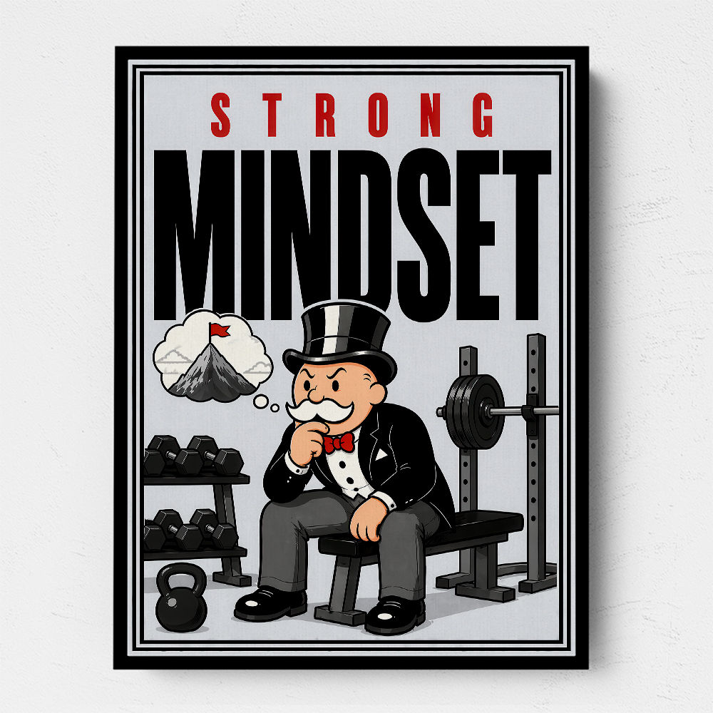 Strong Mindset Gym Motivation