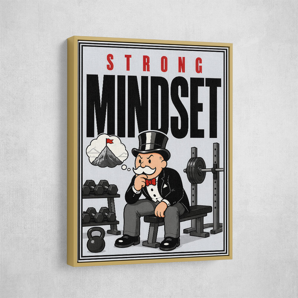 Strong Mindset Gym Motivation