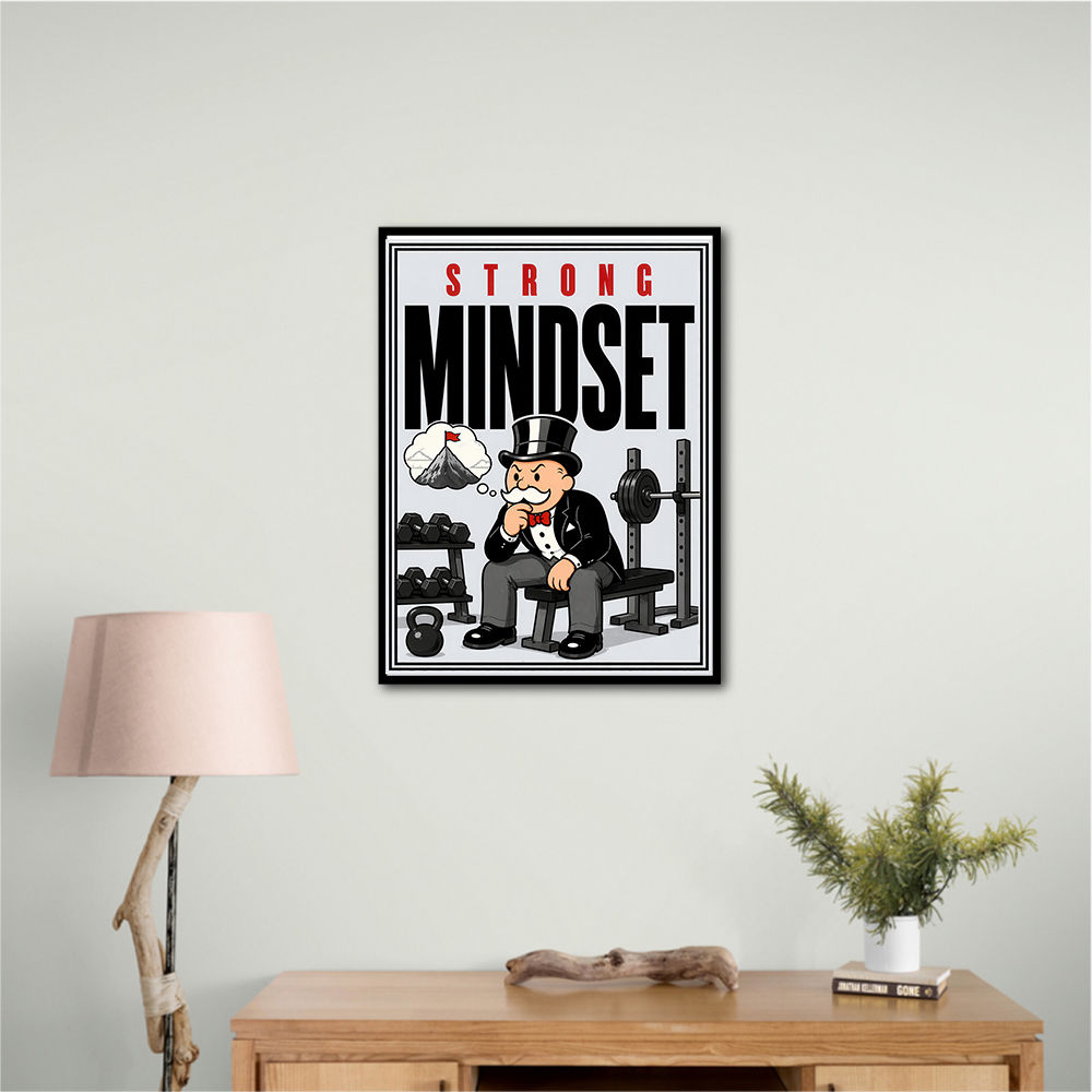 Strong Mindset Gym Motivation