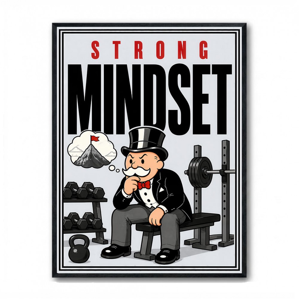 Strong Mindset Gym Motivation
